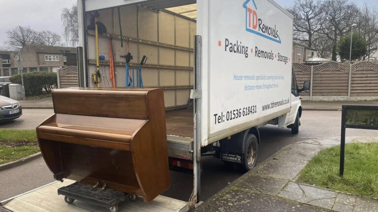 old weston to corby piano removal