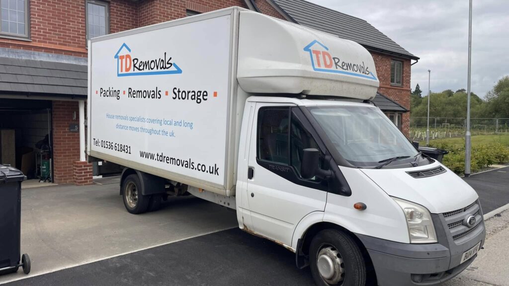 market harborough to storage house removal