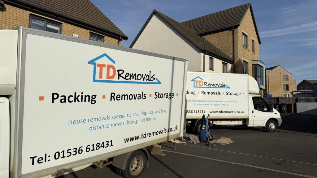 Desborough house removals vans